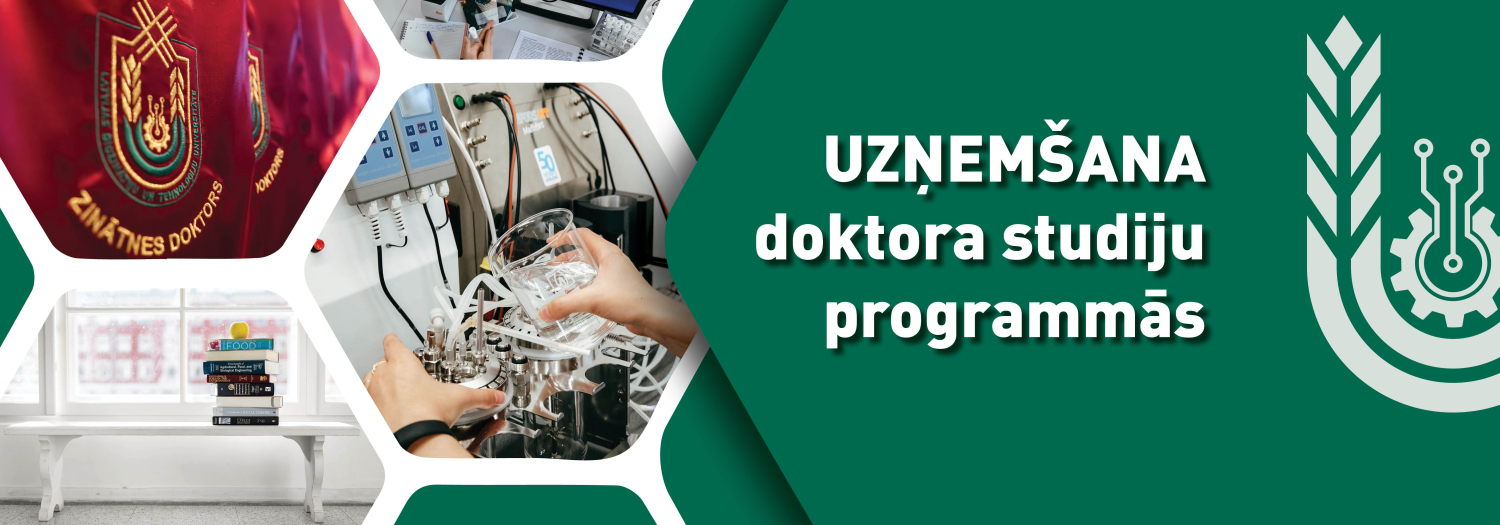 Uzņemšanu doktora studiju programmās no 13. janvāra līdz 21. janvārim