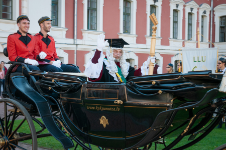 LLU, Azemitologs, pirmkā kursa studenti, svētki