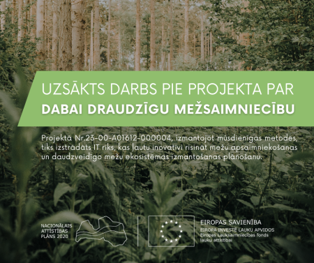 Pētījumā izstrādās dabai draudzīgu mežsaimniecības rīku