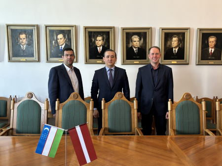 Strengthening Educational Ties: LBTU Hosts Ambassador of Uzbekistan and Jelgava City Council Delegates