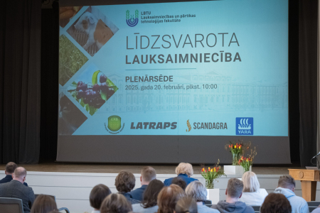 Notiek zinātniski praktiskā konference "Līdzsvarota lauksaimniecība 2025"