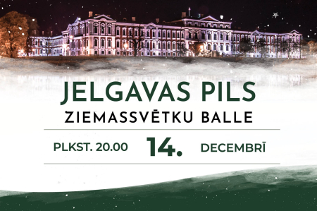 Aicina uz gadskārtējo Ziemassvētku balli Jelgavas pilī – biļešu iegāde no 14. novembra